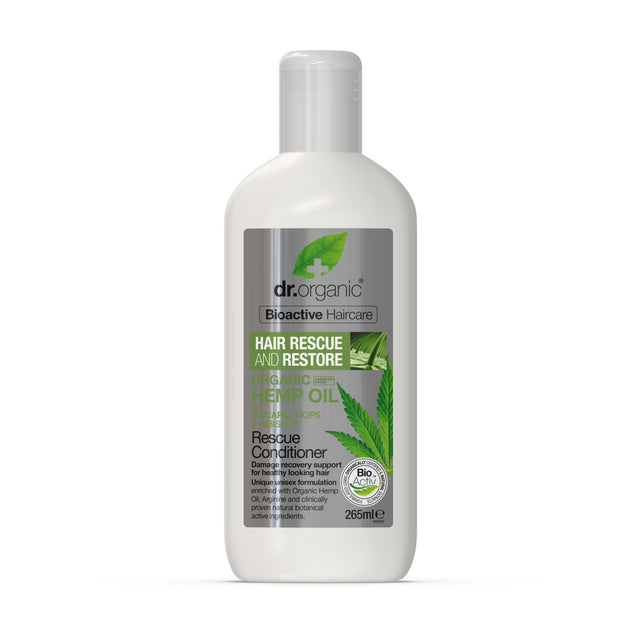 Dr Organic Hemp Oil Rescue Conditioner, 265ml