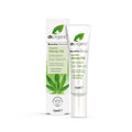 Luxurious 15ml Dr Organic Hemp Oil Intensive Eye Serum in transparent glass bottle