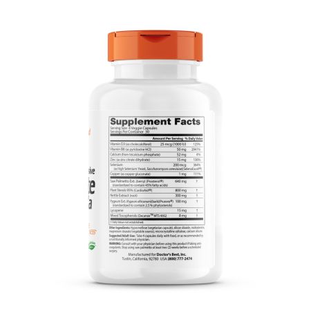 Doctor's Best Comprehensive Prostate Formula, 120 VCapsules