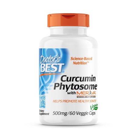 Doctor's Best Curcumin Phytosome with Meriva 500mg, 60 VCapsules