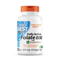 Doctor's Best Fully Active Folate 800, 800mcg, 60 VCapsules