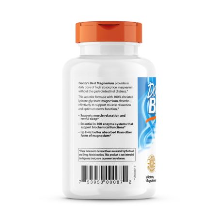 A person taking two magnesium tablets with a glass of water, demonstrating proper dosage