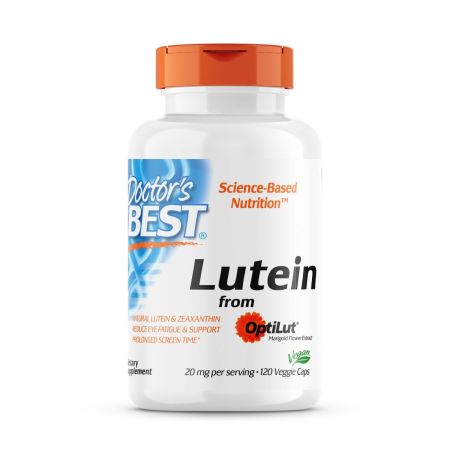 Doctor's Best  Lutein from OptiLut 10mg, 120 VCapsules