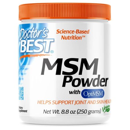 Doctor's Best MSM Powder with OptiMSM 1000mg, 250gr