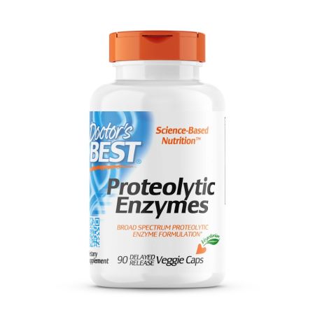 Doctor's Best Proteolytic Enzymes, 90 Delayed Release VCapsules