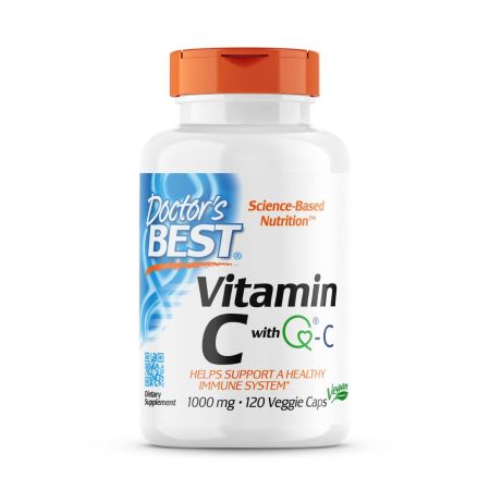 Doctor's Best Vitamin C with Q-C 1,000mg, 120 VCapsules