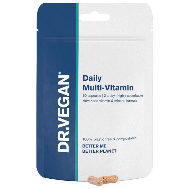 Dr Vegan Daily Multi-Vitamin,  60 Capsules