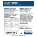 Dr Vegan Vegan Nights,  30 Capsules