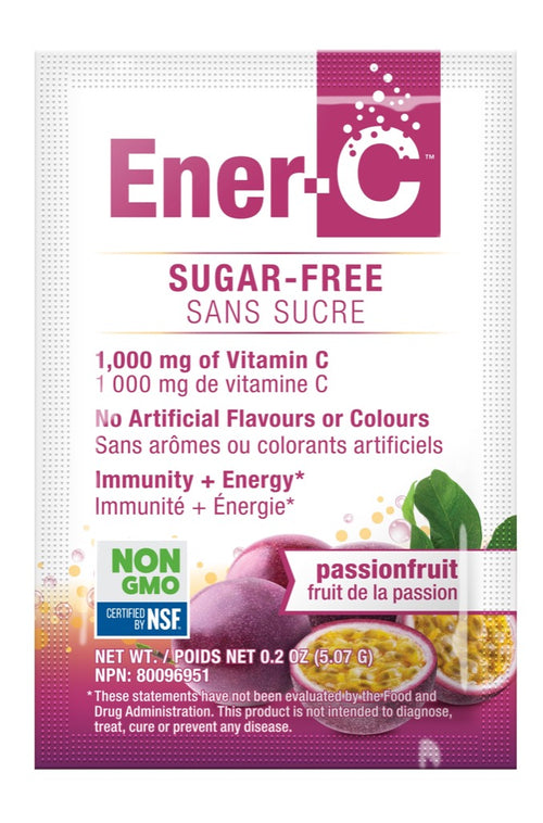 Ener-C Passionfruit Sugar Free, 30 Sachets