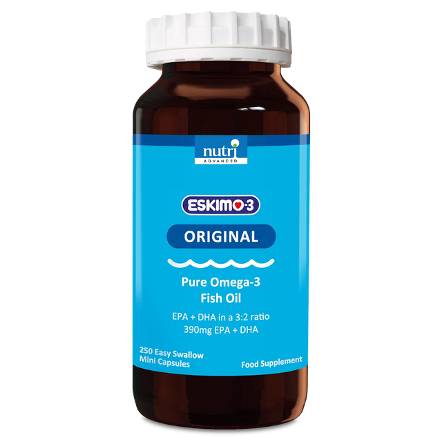 Eskimo-3 Fish Oil Capsules, 250 Capsules