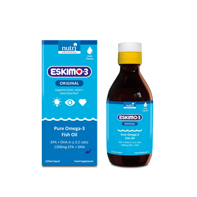 Eskimo-3 Fish Oil Liquid-Lime, 210ml