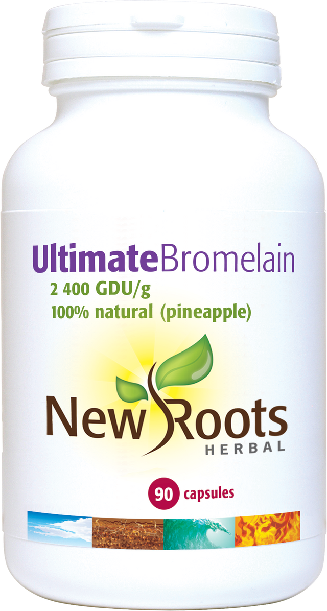 New Roots Herbal Ultimate Bromelain,  90 Capsules
