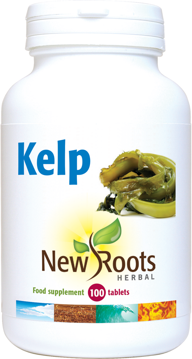 New Roots Herbal Kelp 225mcg,  100 Tablets