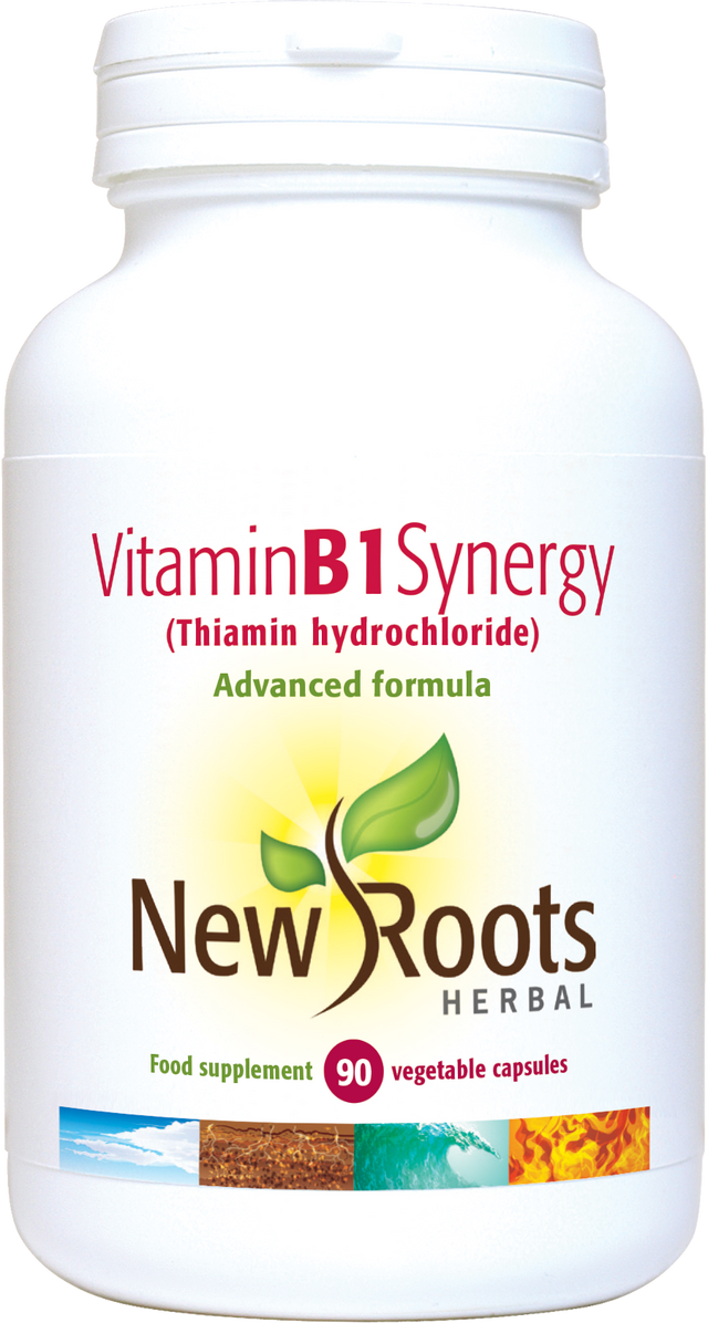New Roots Herbal Vitamin B1 Synergy  90 Capsules