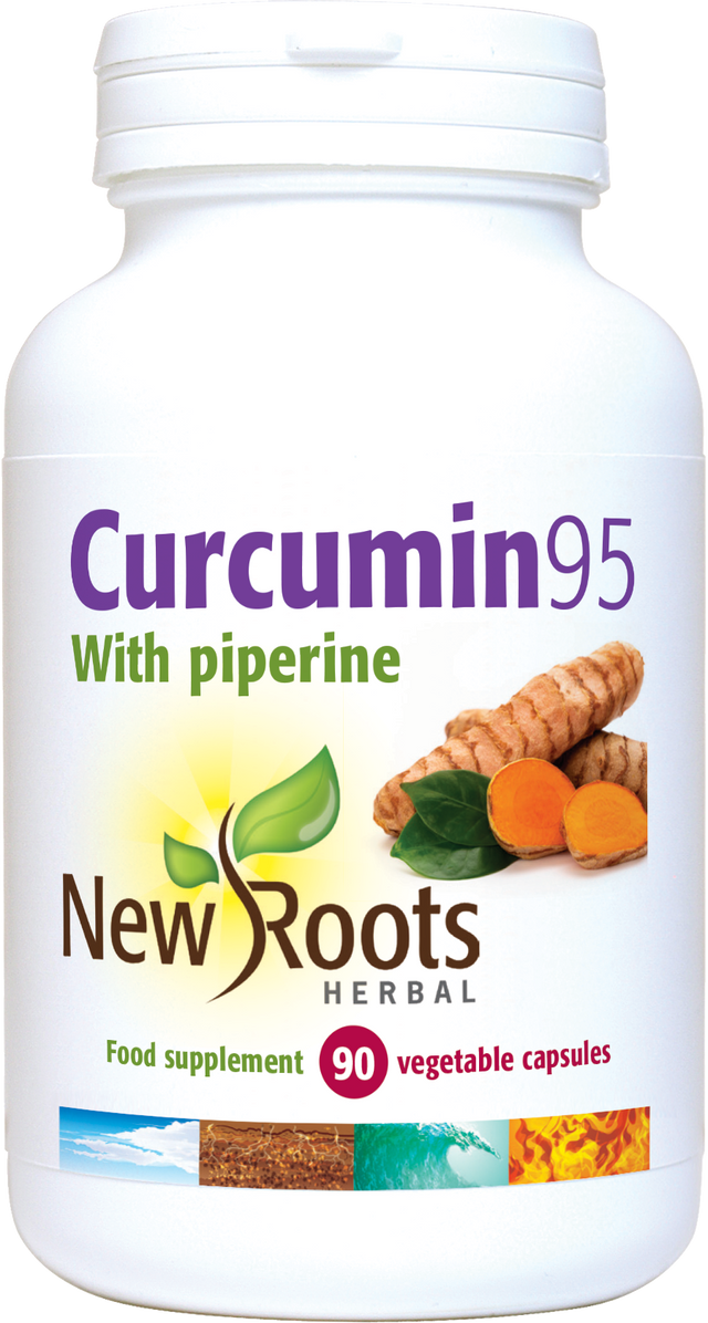 New Roots Herbal Curcumin 95,  90 Capsules