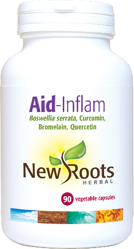 New Roots Herbal Aid-Inflam,  90 Capsules