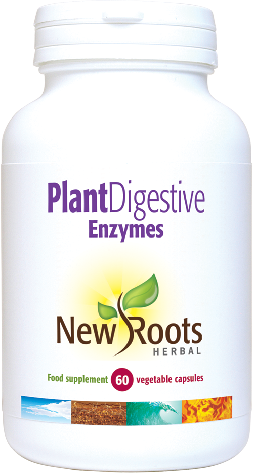 New Roots Herbal Plant Digestive Enzymes,  60 Capsules