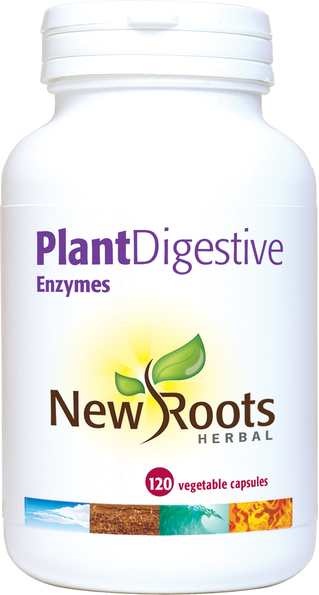 New Roots Herbal Plant Digestive Enzymes,  120 Capsules