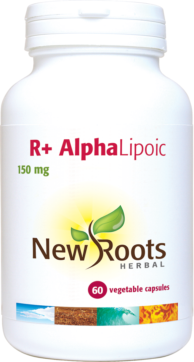 New Roots Herbal R+ Alpha Lipoic,  60 Capsules