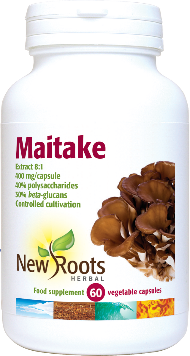 New Roots Herbal Maitake,  60 Capsules