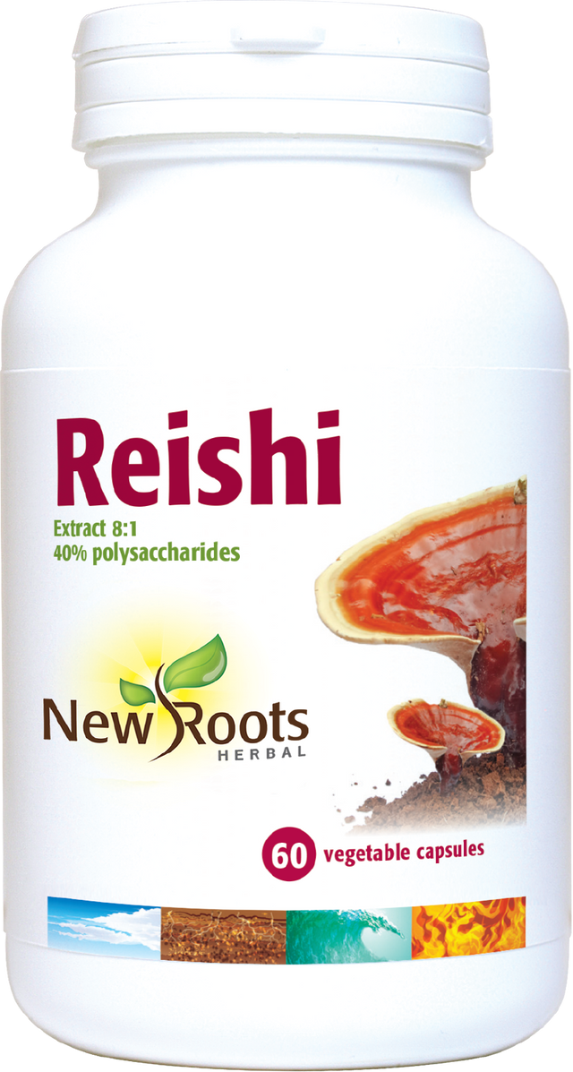 New Roots Herbal Reishi,  60 Capsules