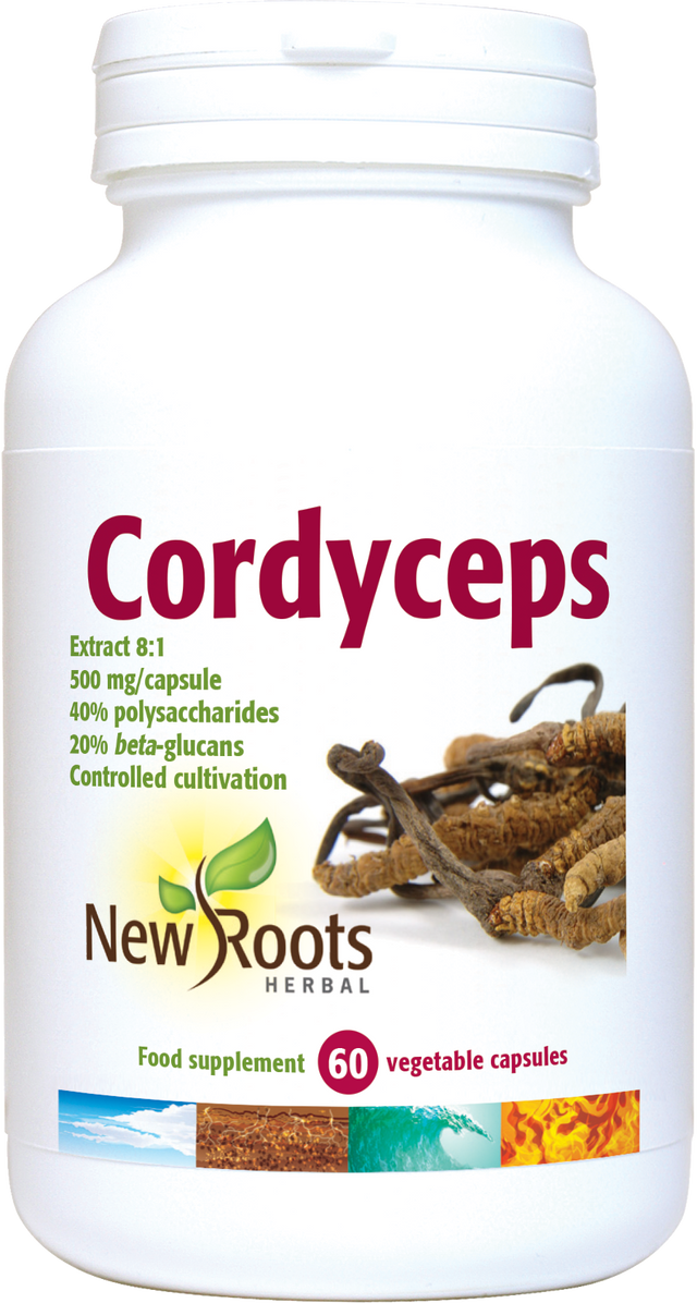 New Roots Herbal Cordyceps,  60 Capsules