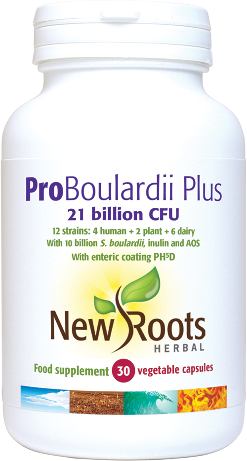 New Roots Herbal Pro Boulardii Plus,  30 Capsules