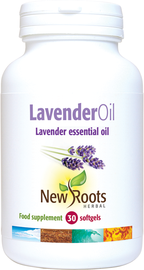 New Roots Herbal Lavender Oil,  30 Softgels