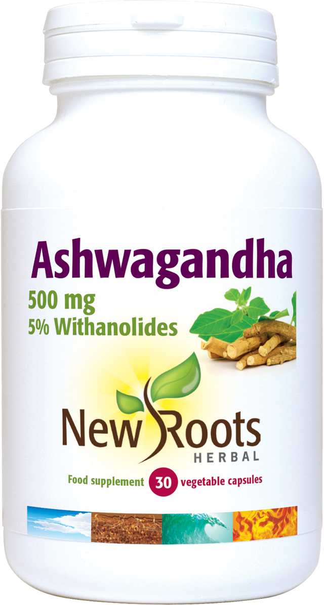 New Roots Herbal Ashwaganda,  30 Capsules