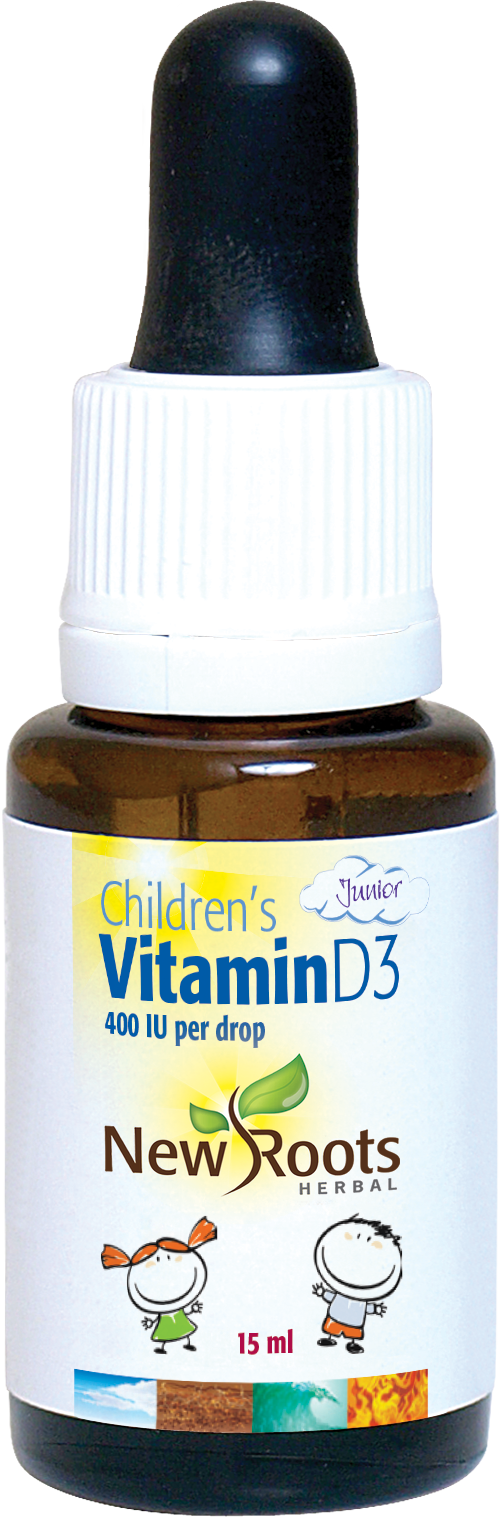 New Roots Herbal Children's Vitamin D3,  15ml