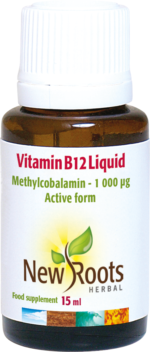 New Roots Herbal Vitamin B12 Liquid, 15ml