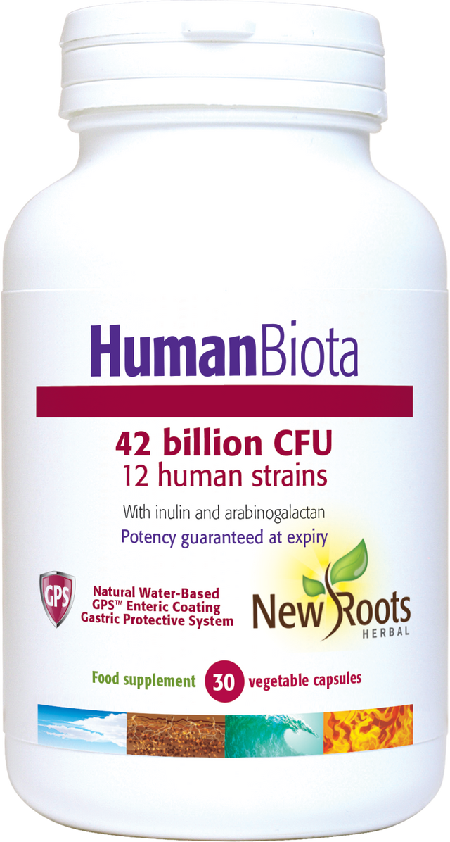 New Roots Herbal Human Biota,  30 Capsules