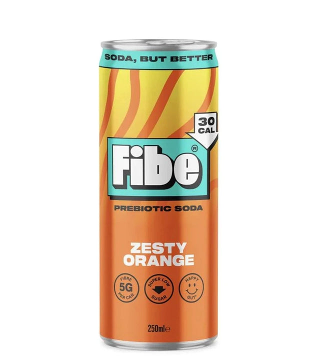 Fibe Soda Zesty Orange,  250ml