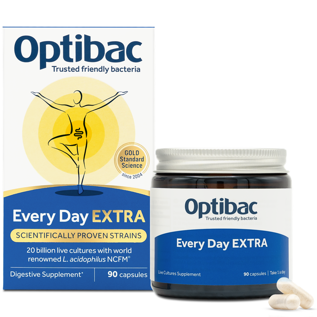 Optibac Probiotics Everyday Probiotic Extra Strength, 90 Capsules