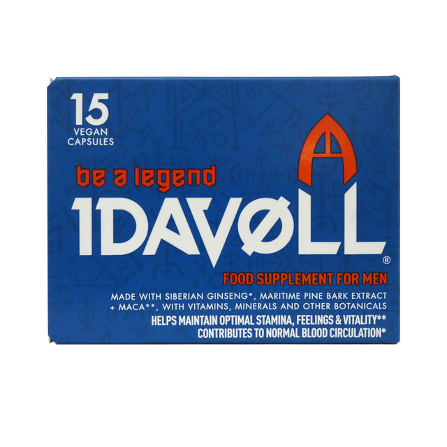 Idavoll Food Supplement For Men-800mg, 15 Vegan Capsules