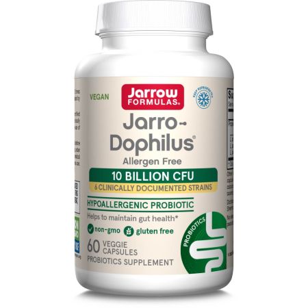 Jarrow Formulas Jarro-Dophilus Allergen Free (Probiotic) 10 Billion CFU 60 VCapsules