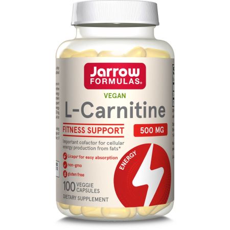 Jarrow Formulas L-Carnitine 500mg, 100 VCapsules