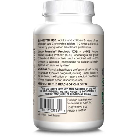 Jarrow Formulas Prebiotics XOS + a-GOS, 90 Tablets