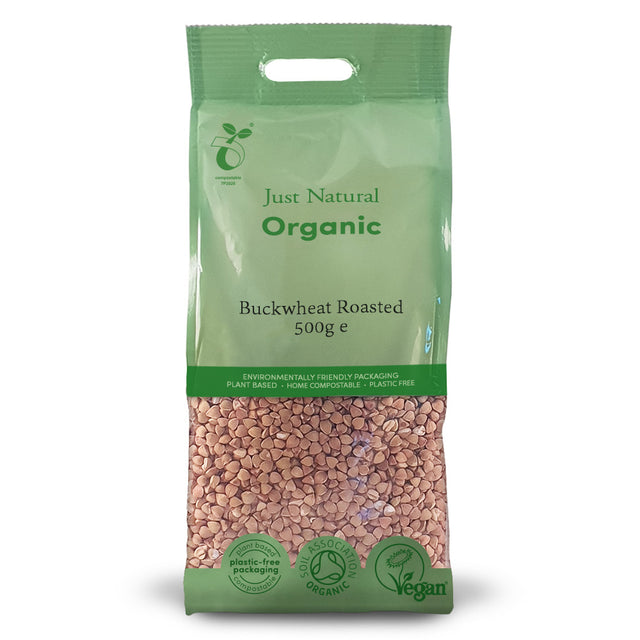 Just Natural Organic Buckwheat Roasted, 500gr