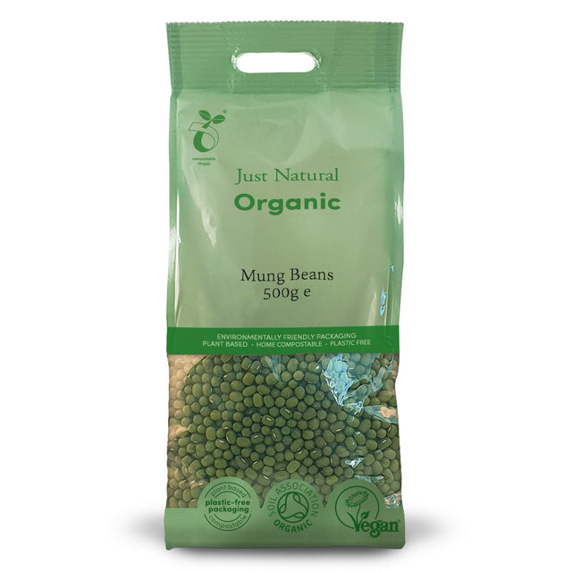 Just Natural Organic Mung Beans, 500gr