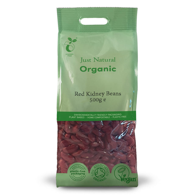 Just Natural Organic Red Kidney Beans,  500gr