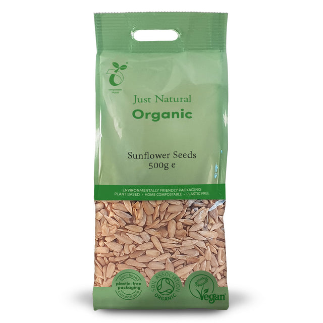Just Natural Organic Sunflower Seeds,  500gr