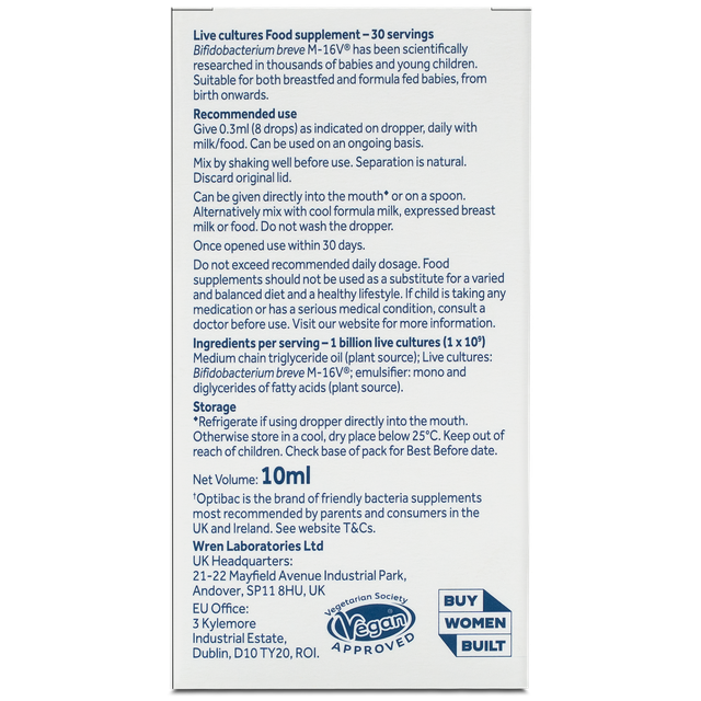 Optibac Probiotics Your Baby, 10ml