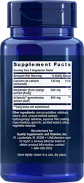 Close-up of the product packaging showing the Life Extension AMPK Metabolic Activator, 30 Tablets bottle with detailed label and ingredients list