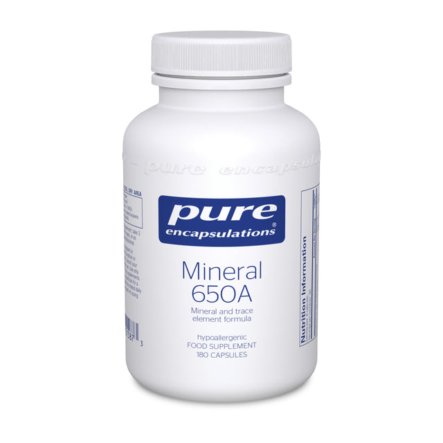 Pure Encapsulations Mineral 650A, 180 Capsules