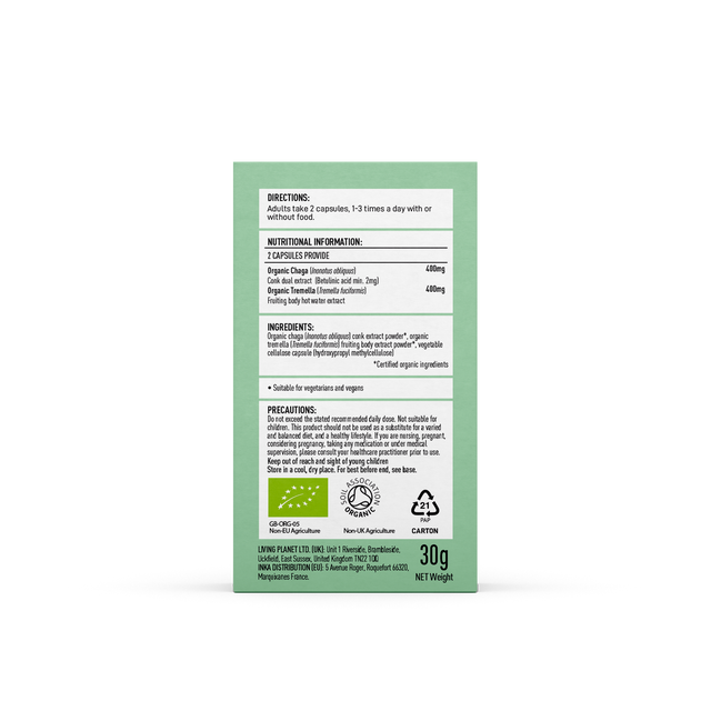 Mushrooms For Life Organic Myco Beauty Myco Blend Capsules, 60 Capsules