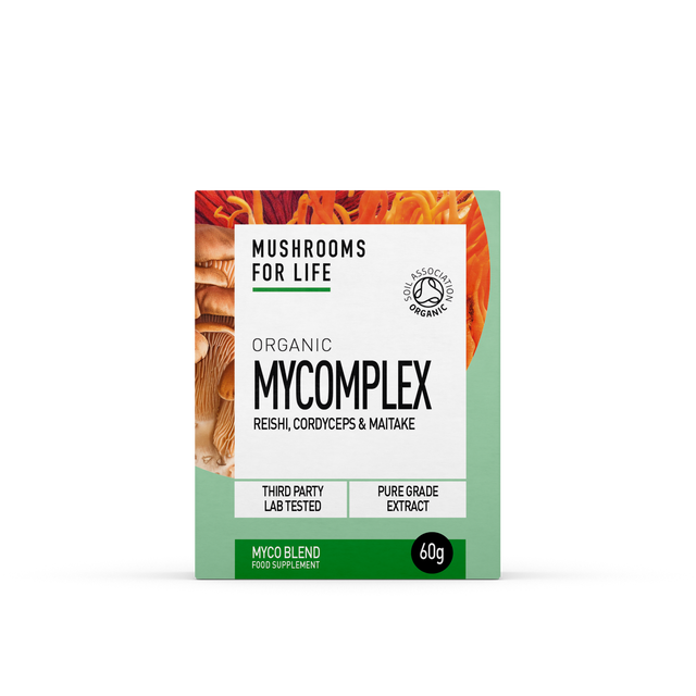 Mushrooms For Life Organic Mycomplex Myco Blend Powder, 60gr