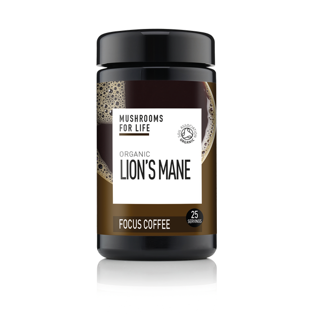 Mushrooms For Life Organic Lion's Mane - Focus Coffee, 75gr