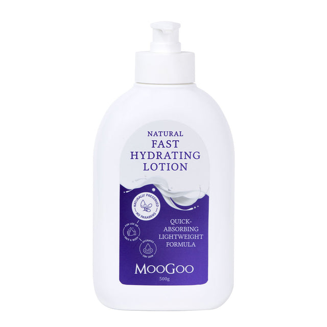 MooGoo Fast Hydrating Lotion, 500ml