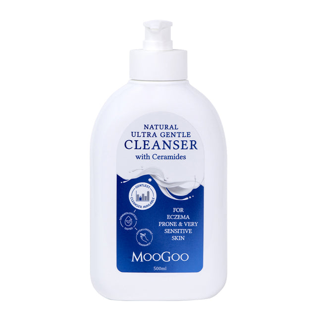MooGoo Ultra Gentle Cleanser with Ceramides, 500ml